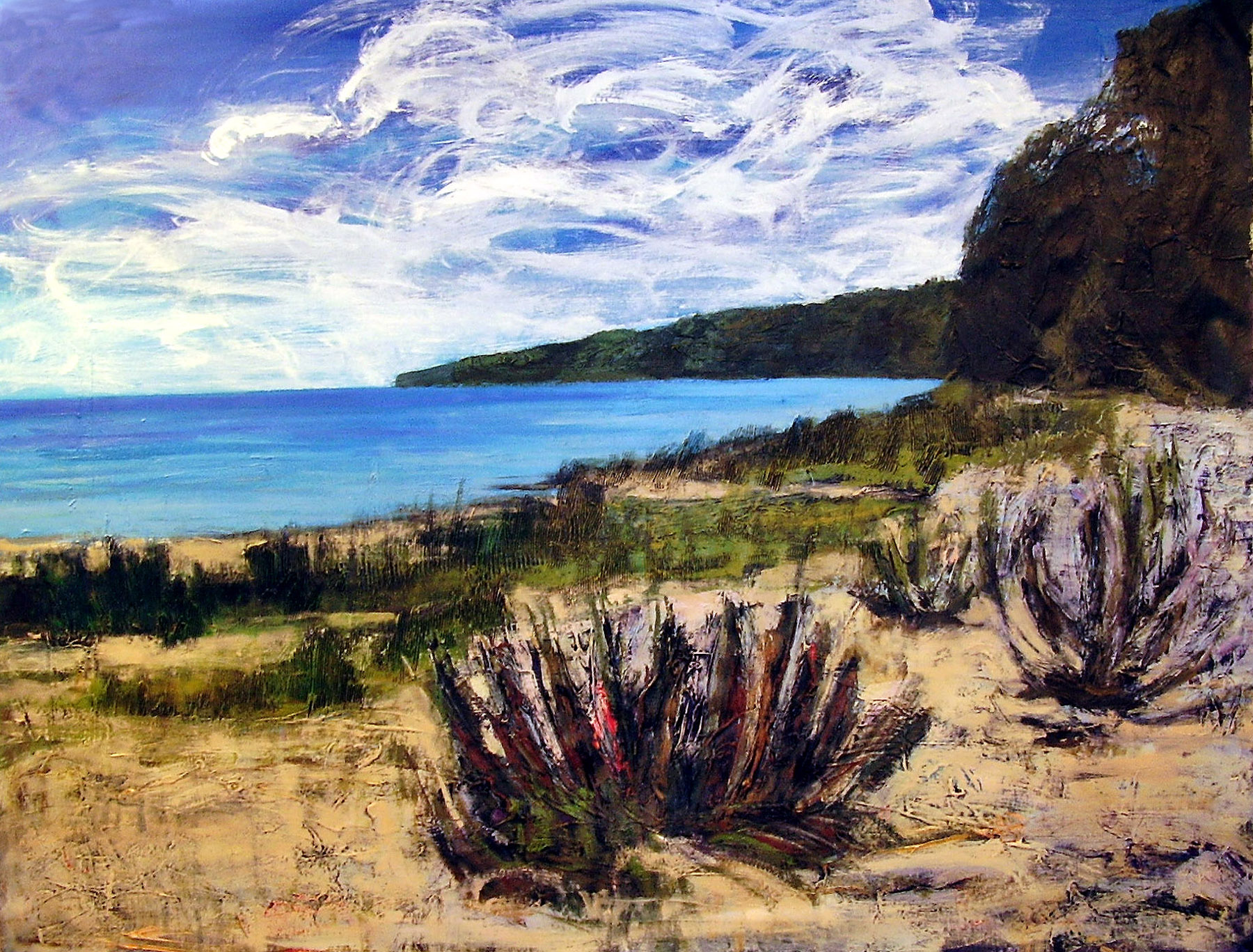 44"x64" Acrylic on canvas